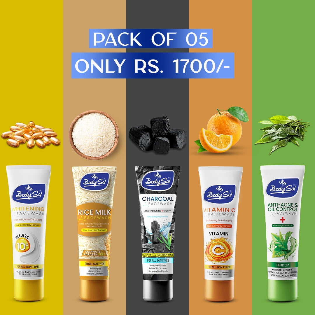Facewash Bundle Pack of (05)