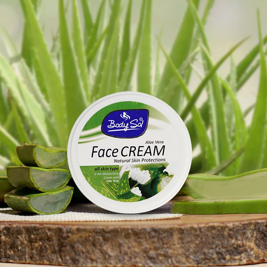 Body Sol Aloe Vera Face Cream(135gm)