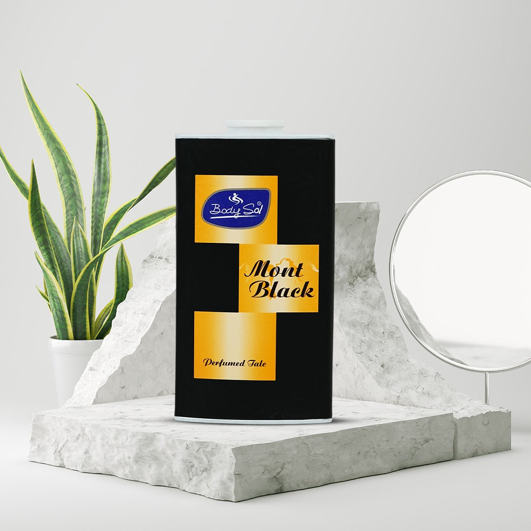 Body Sol Mont Black Perfumed Talcum Powder
