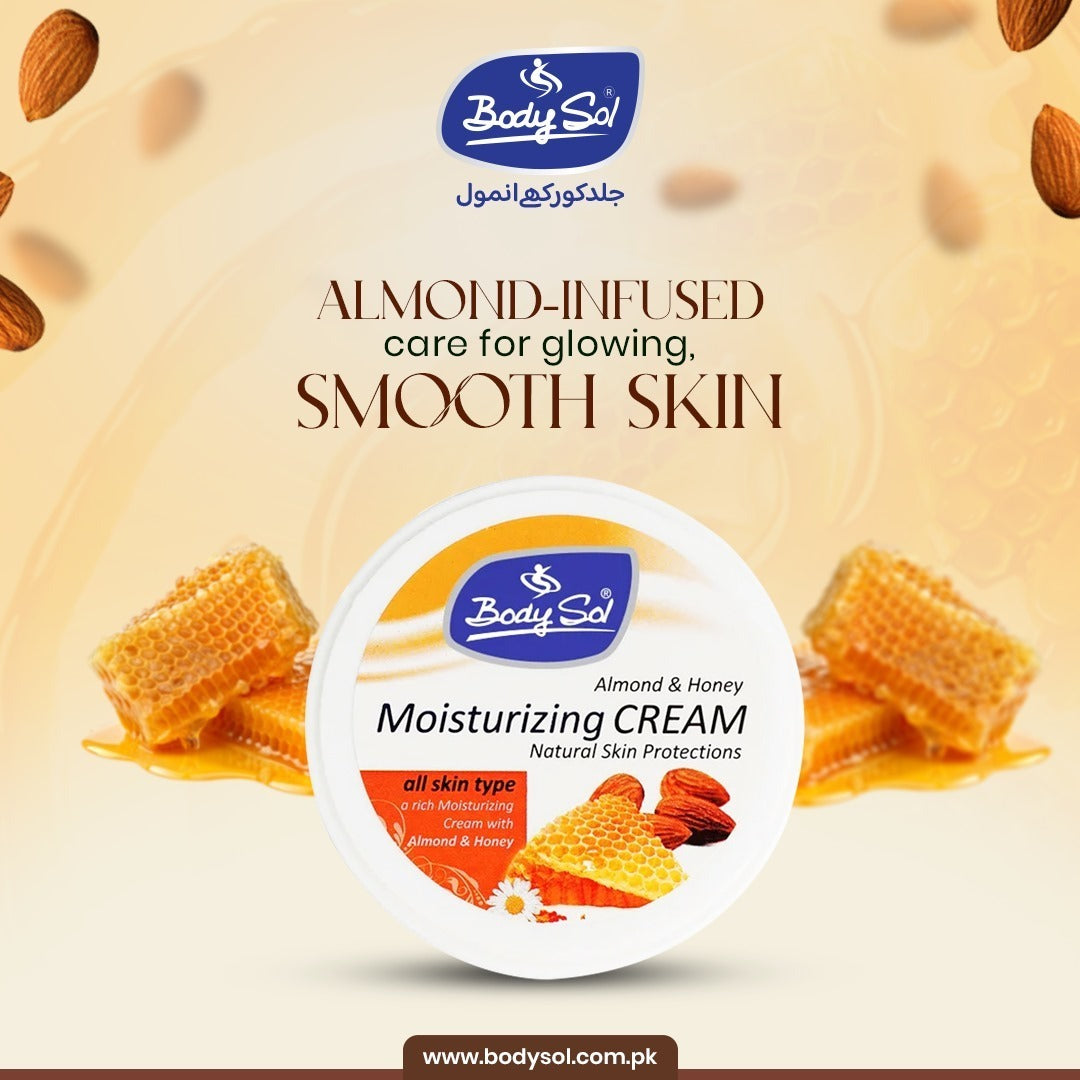 Body Sol Almond Moisturizing Cream