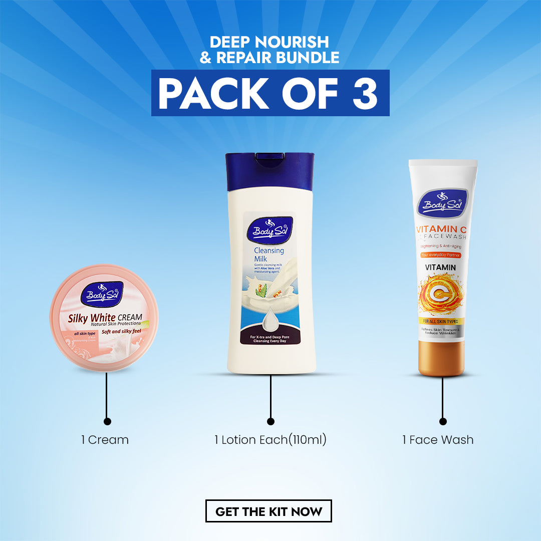DEEP NOURISH & REPAIR BUNDLE (PACK OF 3)