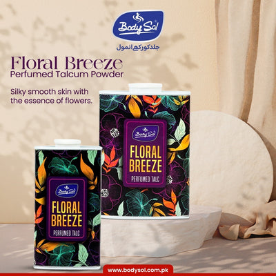 Body Sol Floral Breeze Perfumed Talcum Powder
