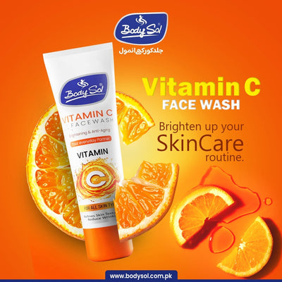 Body Sol Vitamin C Face Wash