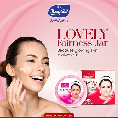 Body Sol Lovely Fairness Jar(70)gm