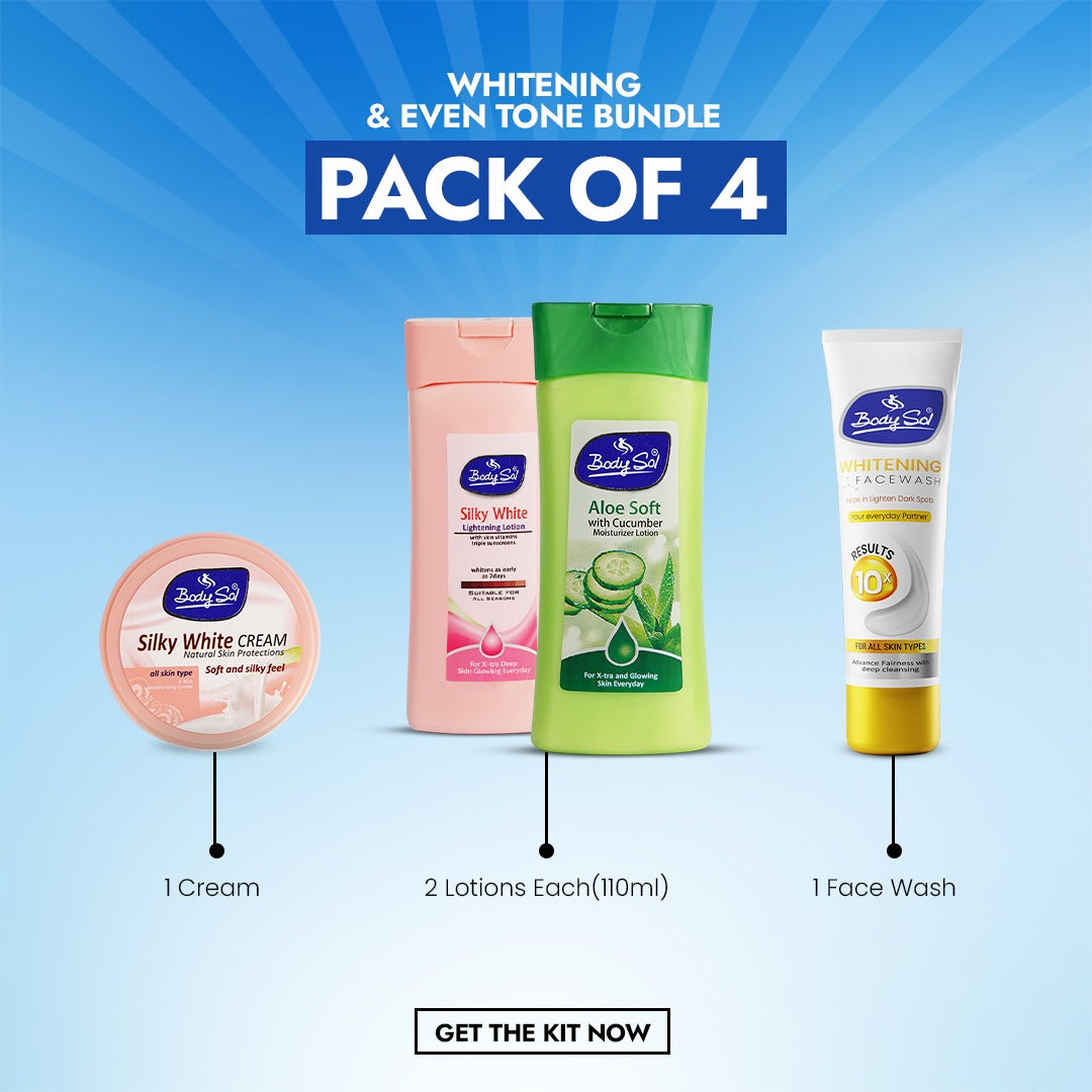WHITENING & EVEN TONE BUNDLE (PACK OF 4)